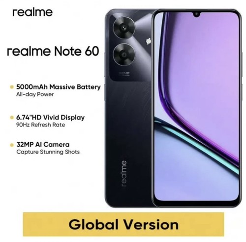 Realme note unlocked - 60,