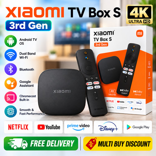 Xiaomi box 3rd gen - tv,