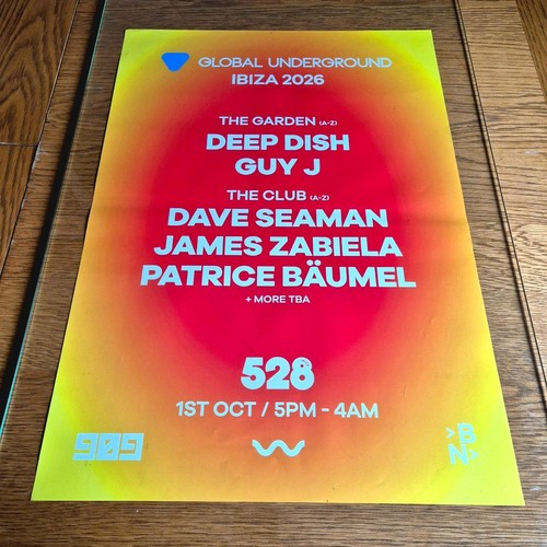 Global underground - 01/10/26, @