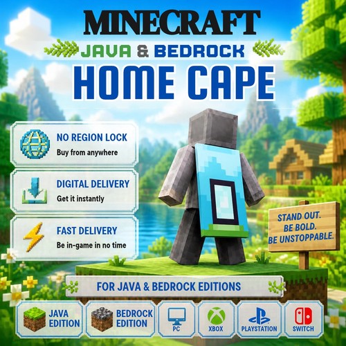 Minecraft home cape - cape, code