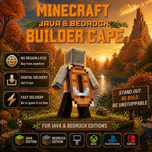 Minecraft builder cape code - cape,