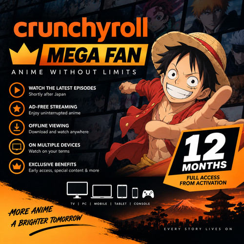 Crunchy roll mega - 12, month