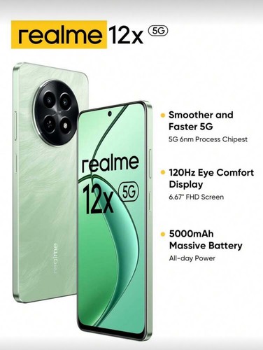 Realme 12x 4gb - 12x, 5g