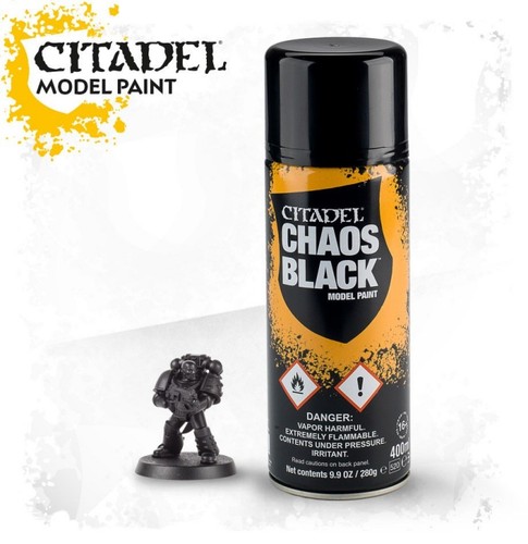 Citadel chaos black - black, spray
