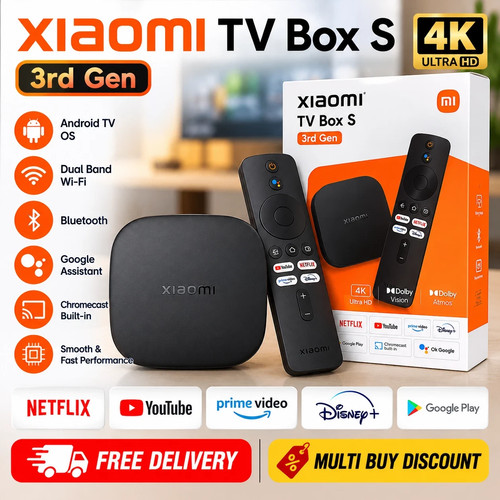 Xiaomi box 3rd gen - tv,