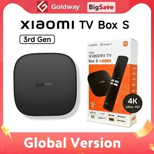 Global version xiaomi box s - tv,