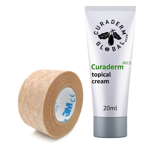 Curaderm bec5 cream and free - cream,